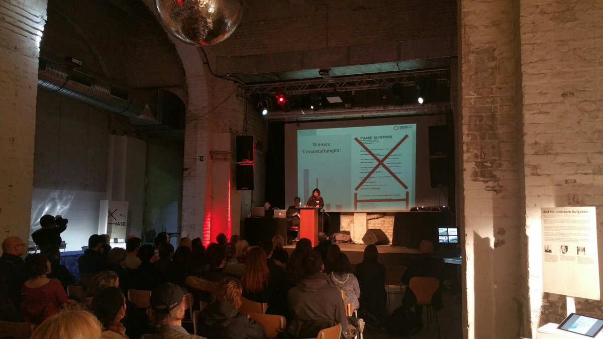 kehrseite's tweet photo. #PHASEXI Intro 4  Amt für unlösbare Aufgaben + Testmärkte #Kunst (@ X-Post (ehem. Expo XXI)) https://t.co/ZemcMFeTKc https://t.co/C2AYvBEwbv