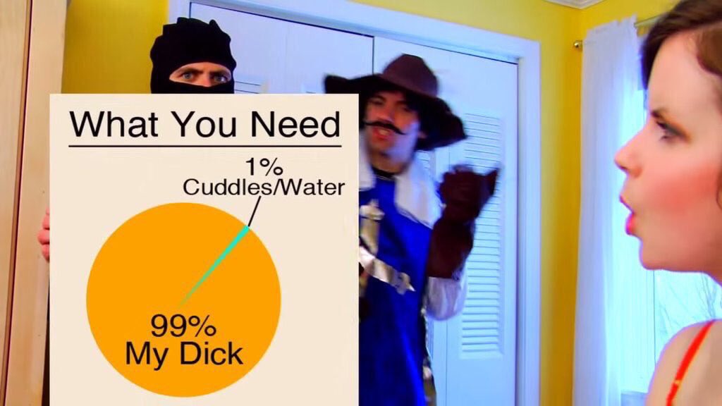 Me, trying to seduce my wife: