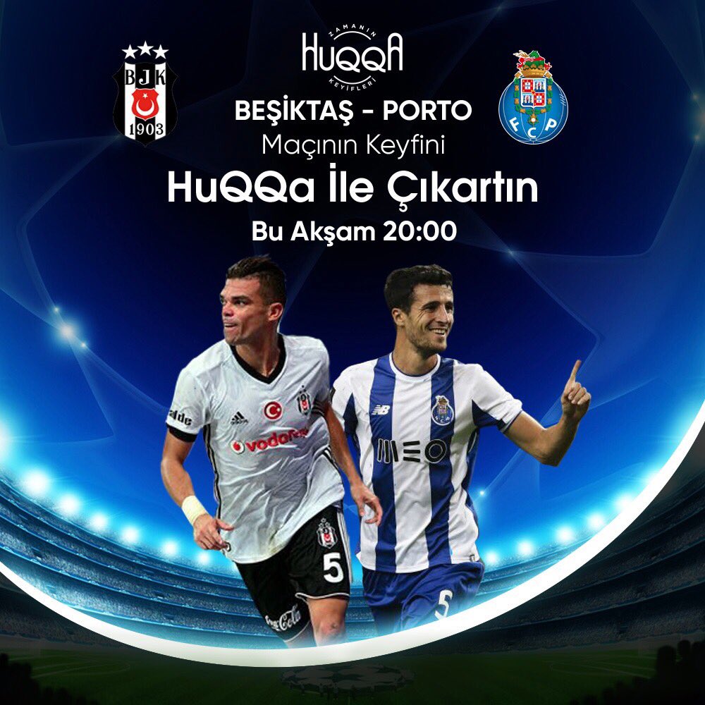 Şampiyonlar ligi heyecanı #HuQQa da sizleri bekliyor, bu heyecana ortak olmak ve keyifli bir seyir yaşamak için doğru adres #HuQQa #HuQQaKurucesme #HuQQaEmirgan #HuQQaAnkara