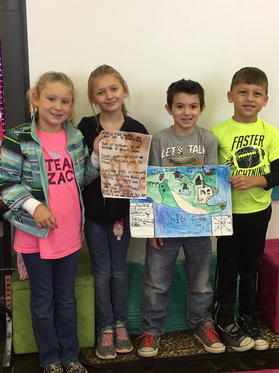 Arghhhh! These smart pirates designed treasure maps and created directions for X marks the spot!#ThisIsRES <a href="/jenbrown224/">Jennifer Brown</a> <a href="/JenniferWarden5/">Jennifer Warden</a>