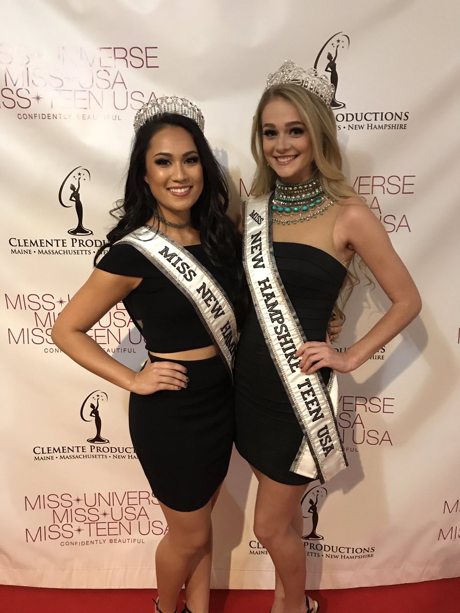 Missnhteenusa's tweet photo. A huge congratulations to the new Miss Mass. USA, Alissa Latham and the new Miss Mass. Teen USA, Lexi Woloshchuk!!! I'm so excited to spend our year together!ππ
#missnhteenusa #missteenusa #clementeproductions #confidentlybeautiful #bemorethanpretty #pageantfamily https://t.co/k7R2coHTst
