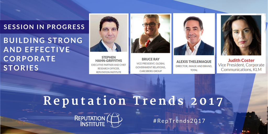 Finishing #RepTrends2017 Day 1 with "Building Strong and Effective Corporate Stories" with <a href="/shahngriff/">Stephen Hahn</a>, <a href="/JudithCoster/">Judith Coster</a>, <a href="/a_thelemaque/">Alexis Thelemaque</a> and Bruce Ray