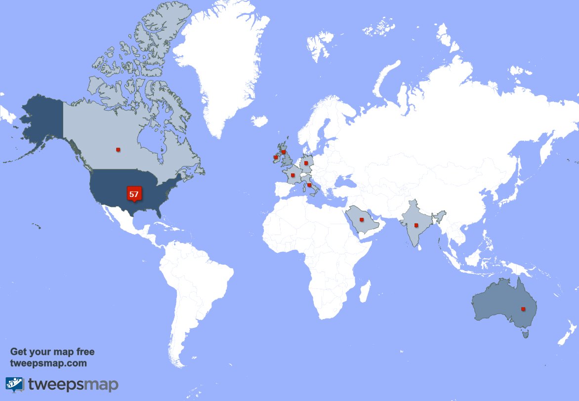 _Pornelope_'s tweet photo. My followers are in USA(57%), Australia(13%)
Get your free map https://t.co/qzdN1zR6a4 https://t.co/R5DFYY6vSS