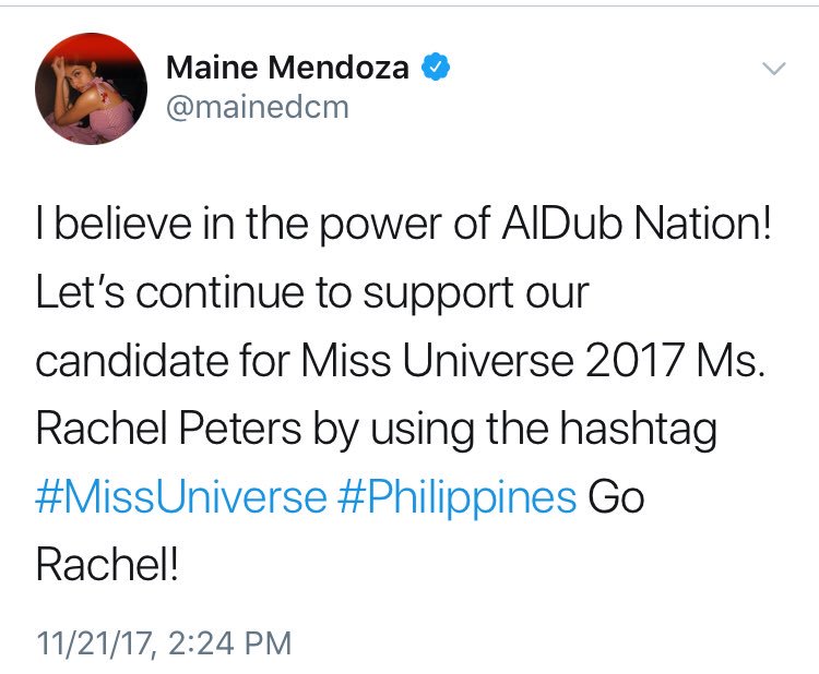 urmyflashlight's tweet photo. As requested. Thank you for the belief that i can make a difference! #MISSUNIVERSE #PHILIPPINES https://t.co/mOGkAGLO85