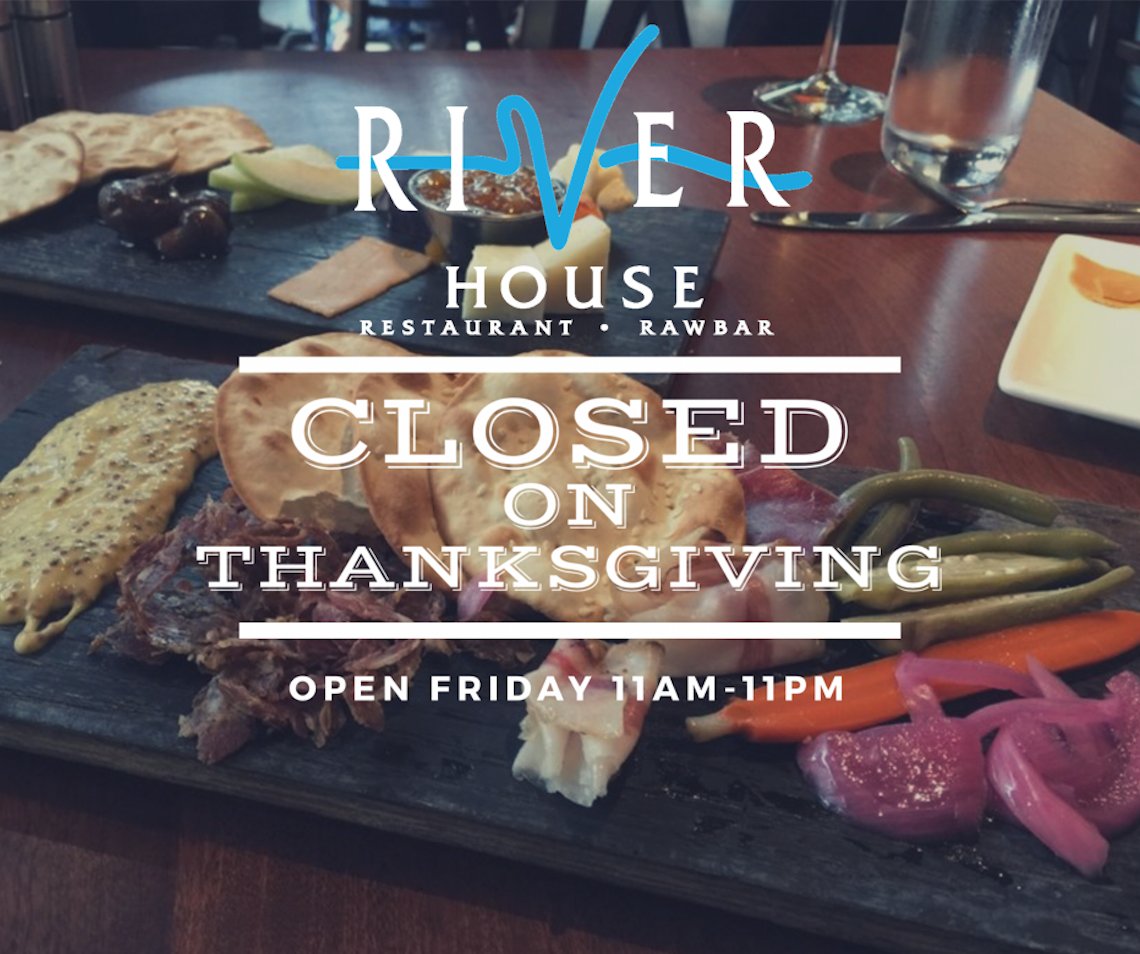 We will be closed this Thursday for Thanksgiving. Enjoy the holiday with friends and family, and join us again on Friday!