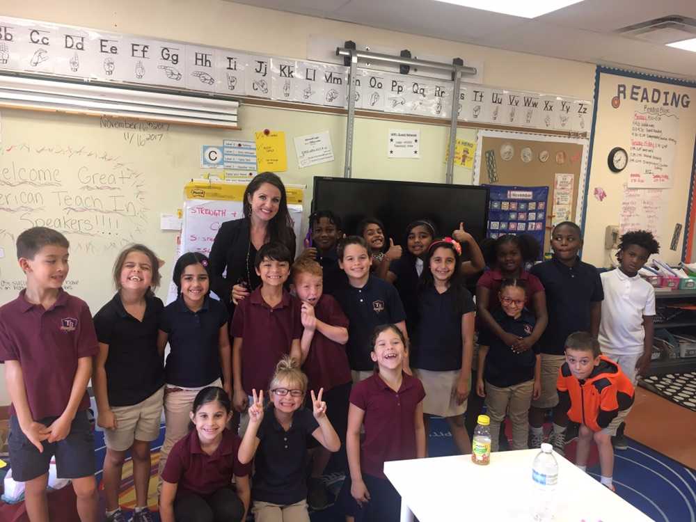 USFhpm's tweet photo. Dr. Katherine Drabiak at the Great American Teach-In. https://t.co/oIyw5DI8Jz