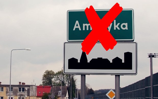 AutoMapa's tweet photo. To koniec Ameryki.
Najprawdopodobniej na początku roku nie pojedziecie też już do Ameryki, Łapówki, Zgody czy Rudna.
To konsekwencja rozporządzenia MSWiA ws. ustalenia, zmiany i zniesienia urzędowych nazw niektórych miejscowości oraz obiektów fizjograficznych.
#AutoMapaWie https://t.co/u30mYA3oYC