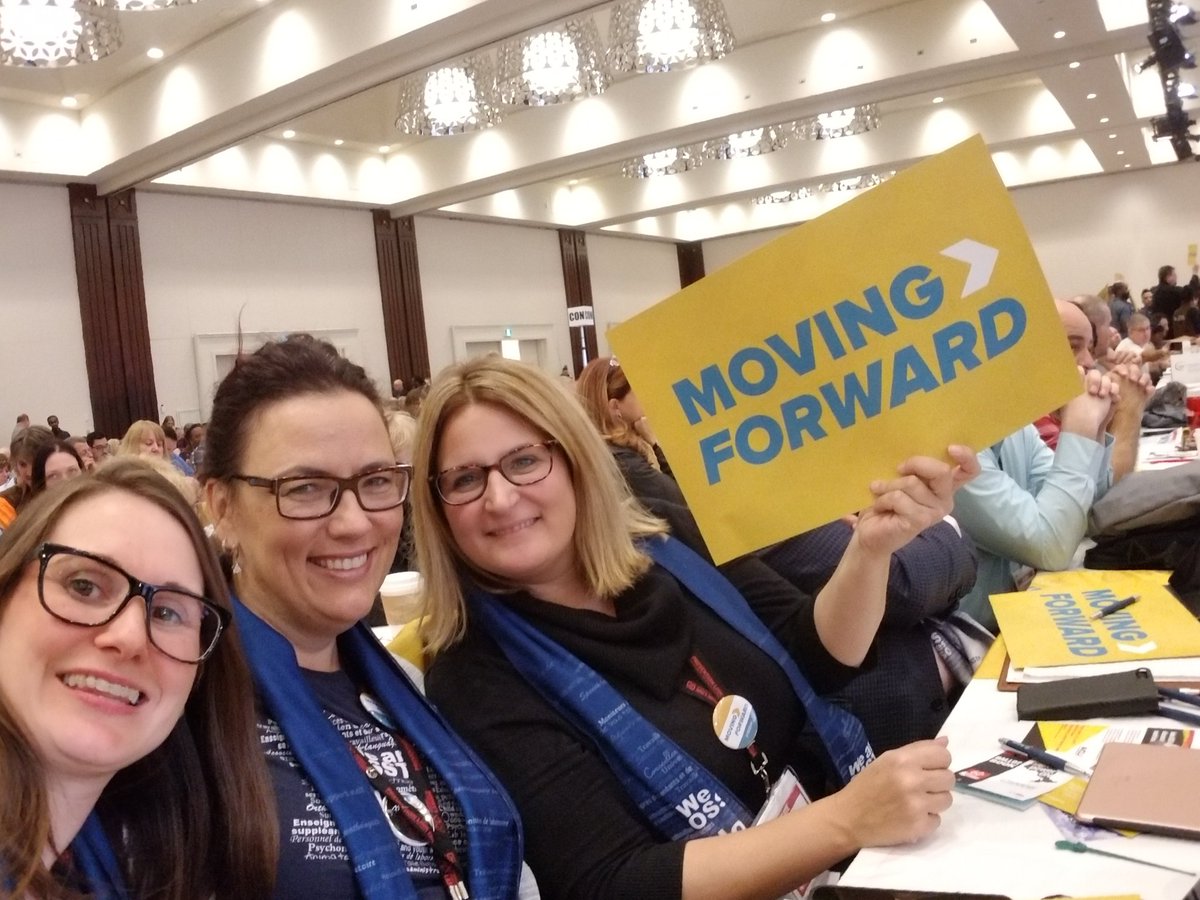jessburnie's tweet photo. Proud supporters of @Pattycoates and the #fedforward team at OFL #powerON @melmobarrie @marthahradowy https://t.co/s5uwFOQOOF