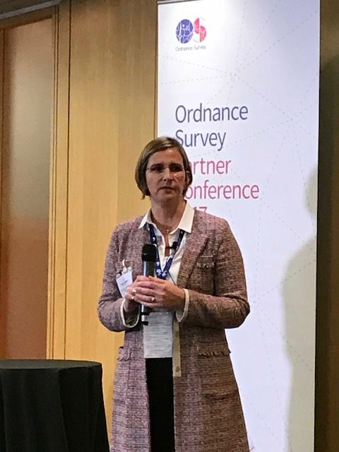 OrdnanceSurvey's tweet photo. Data is driving customer need & value.With #OSPartners we can drive change & build on making a difference for the economy β Caroline Bellamy https://t.co/bQhNlPS80P