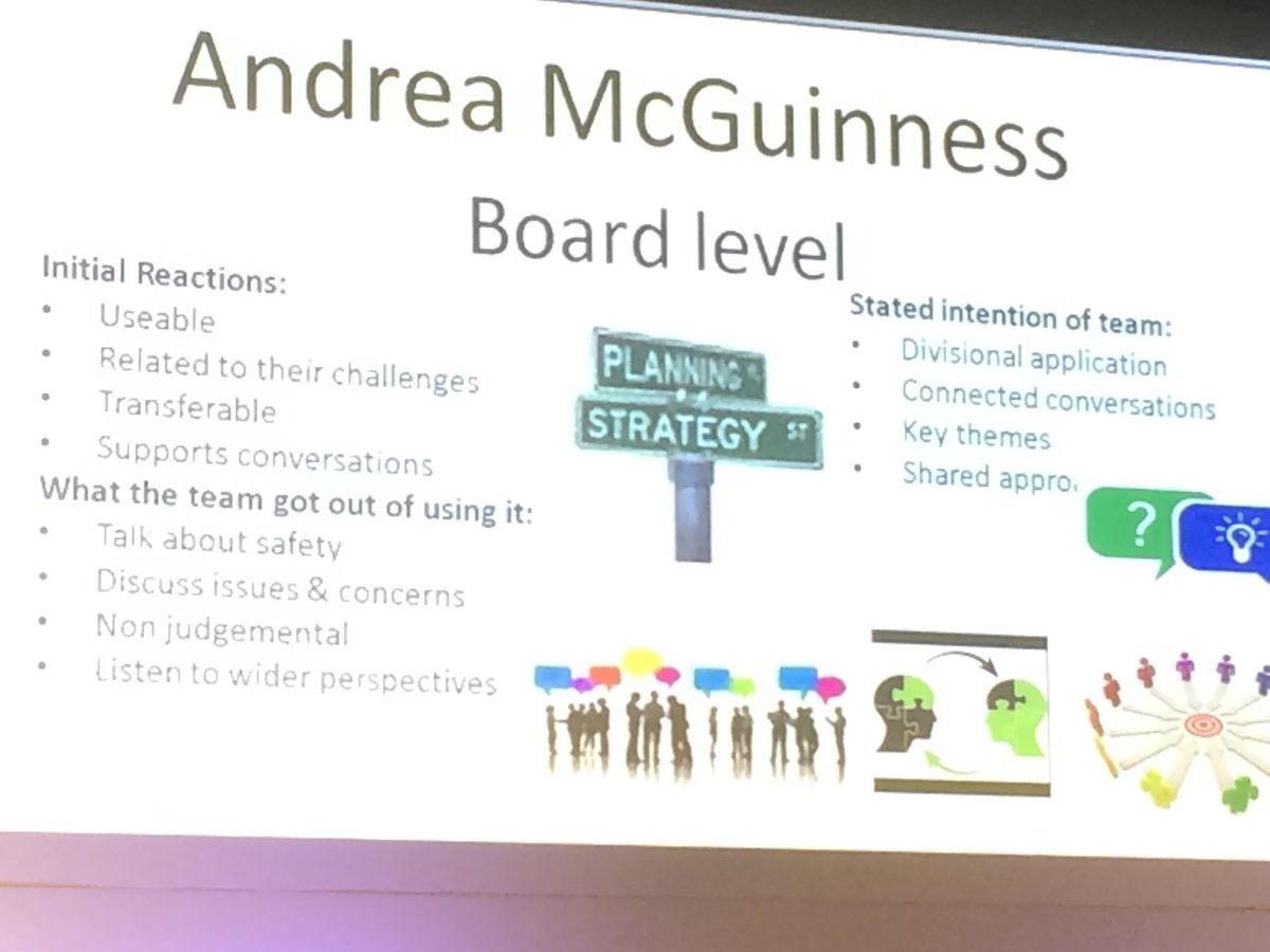 LeggeAngie's tweet image. Using the updated #ManchesterSafetyFramework #MaturityMatrix to map perception of care to actual frontline perception. Question would be how to link to metrics #PtFt17