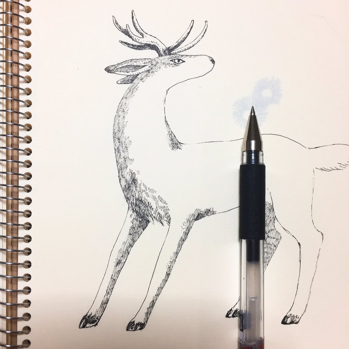 林ゆいか No Twitter ペン画はペンと紙さえあればいつでもどこでも描けるから楽しい さらっと線の心地よさ重視にシンプルに描くのも 細かい線を重ねていくのも楽しい 消すことはできないからどこまで描いてどこまで描かないか 考えたり考えなかったりしながら描くの