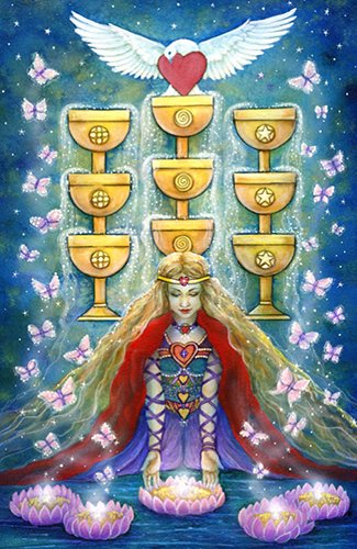thewitchbrmclst's tweet photo. TOTD-Known often as the "wish card"  what you are hoping for or dreaming about most is very likely to be yours In a short period of time https://t.co/uBdrMdFDwN