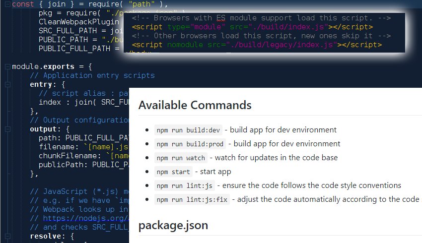 sheiko's tweet photo. #webdev Sharing my starter templates (boilerplates) on #Webpack, #Babel, #Jest, #React 16, #Redux, React + Redux + #TypeScript, #Jasminejs, #Karmajs and more.
Mostly setups and app samples, provided with documentation and comments
https://t.co/0VVz8MsWoG https://t.co/tMDSWhONC4