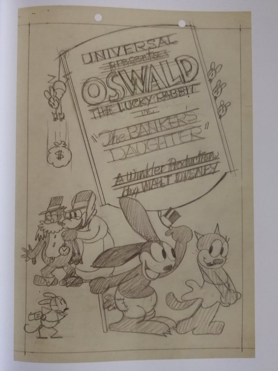 InsideDlpCastle's tweet photo. Quelques photos du livre de #davebossert avec les affiches des courts metrage d'Oswald.
#oswaldtheluckyrabbit
Here some photo of the dave bossert book! Oswald the lucky rabbit the search for the lost cartoons. https://t.co/oUOeMOKbzp