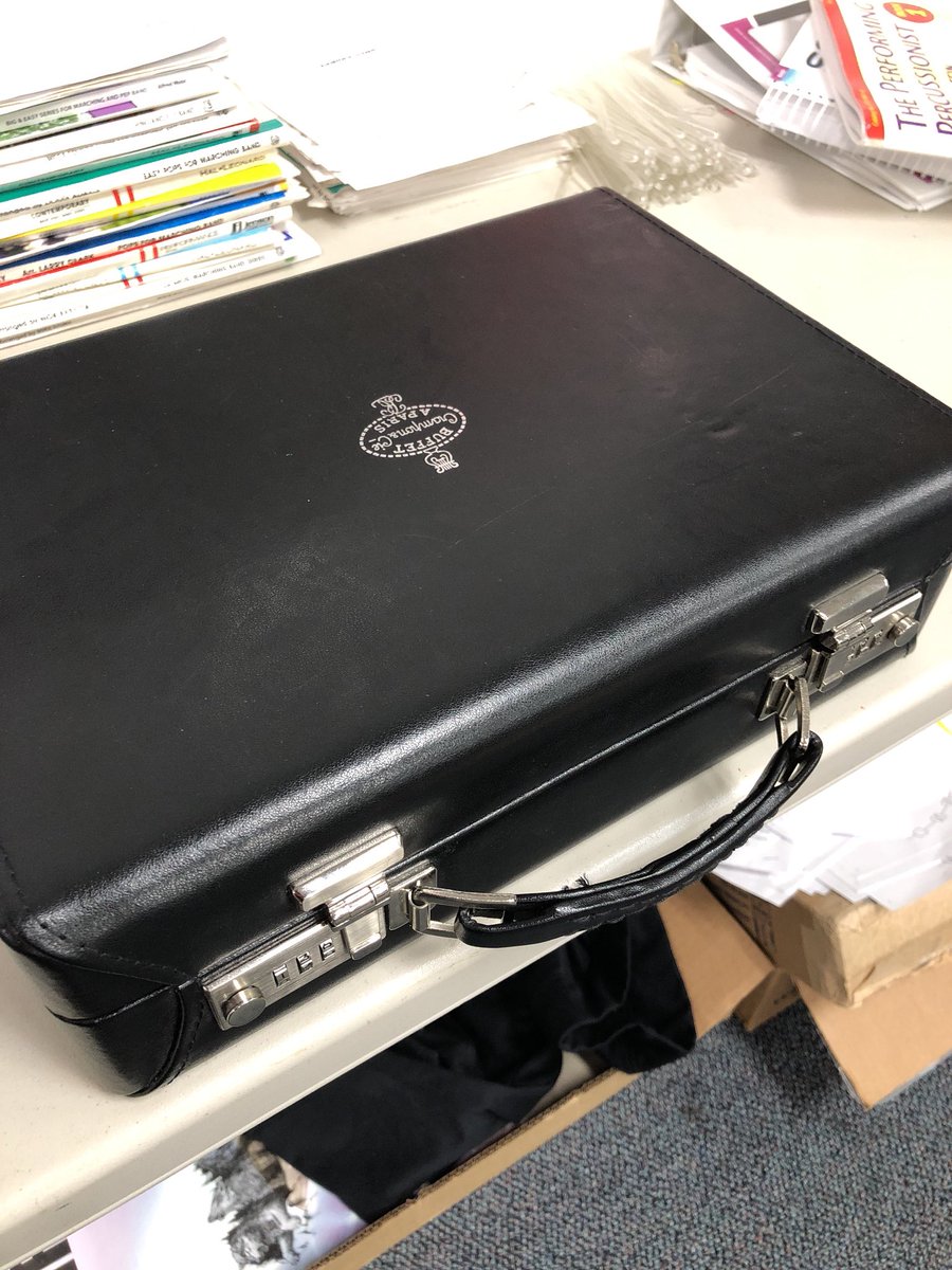 Carlo_MusicEd's tweet photo. Escape the Band room is underway and teams are working FURIOUSLY to solve the code and unlock the case of treasure!! #wmucsd https://t.co/zOJFlxP3Y3