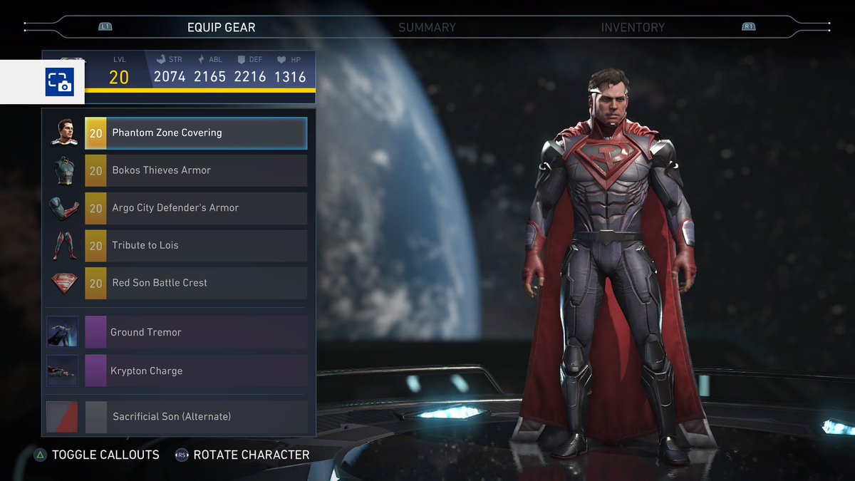 fugate_aaron's tweet photo. Injustice 2 has blessed me with favor! After months of not givin up, i got the Red Son Superman Crest! #ThanksNRS https://t.co/4dGYIx1xpb