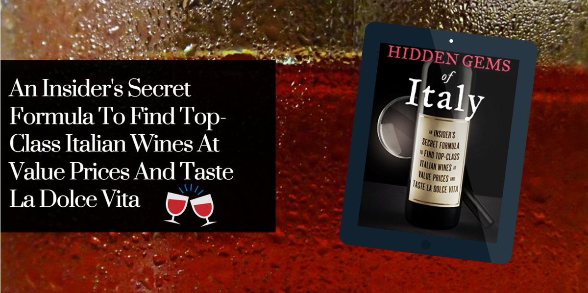 LPOBryan's tweet photo. What the Big Wine Industry doesn't want you to know - Hidden Gems of Italy #italianwine #italy #winebook #ladolcevita #redwine #winetour #buywine #hidden gems #italianfood #winelover #wineglass https://t.co/s5eGRRKzdA @gladiatorwineny https://t.co/BYcBVXfYzz