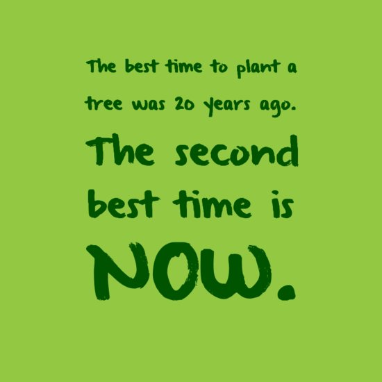 LamarSBDC's tweet photo. Never too late to plant a seed. #TuesdayThoughts #NationalEntrepreneursDay https://t.co/8LbmtUl6cb