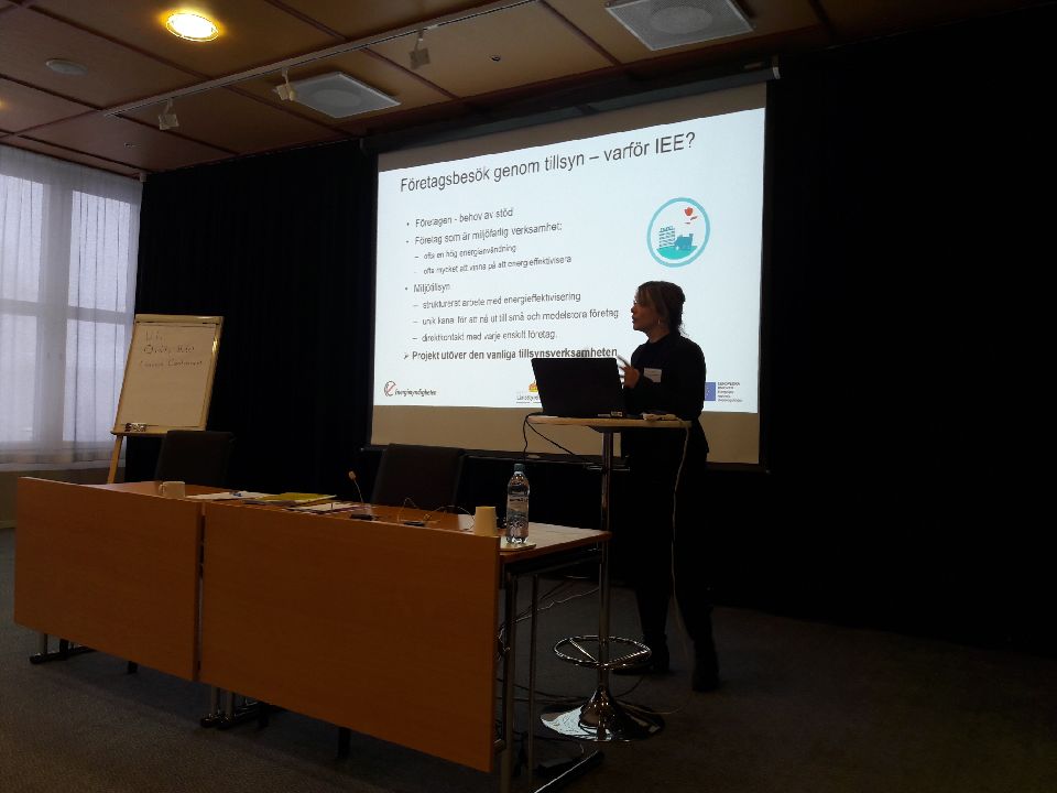 FridaSimonson's tweet photo. https://t.co/oVveu3kYQ0  Vi utbildar tillsynspersonal inom eneff så att företag kan få råd och tips om energi vid tillsynsbesök. Idag i Sundsvall. #eneff @jonkopings_lan  @Energi_mynd https://t.co/4MQHN3TfDJ