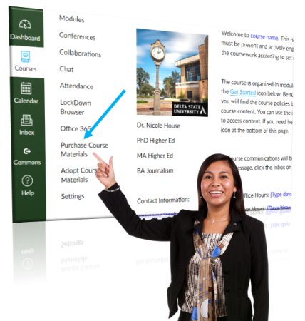 DSU_TechKnow's tweet image. #Issaearlygift for @DeltaState faculty &amp;amp; students. Now you can adopt materials &amp;amp; buy #books from @DSU_Bookstore @BNcollege #online via #CanvasLMS! @EllucianInc #LTI