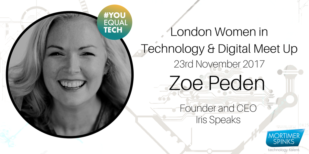 QuoteHerTech's tweet photo. The founder and CEO of Zobiwan @zoepeden will also be joining us at our upcoming London #WomeninTech and #Digital meet up on Thursday, which is hosted by @BrightTALK For more information check out the meet up page: https://t.co/OU2QfIOb3G #YouEqualTech https://t.co/ImR6kLEuml