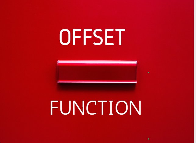YodaLearning's tweet image. Returning a reference to a range that is offset from a starting cell or a range of cells by a specified number of rows and columns can now easily be understood. Click on the link to check out the video for offset fn. buff.ly/2iDjA5o
@msexcel @mslearning #offsetfunction