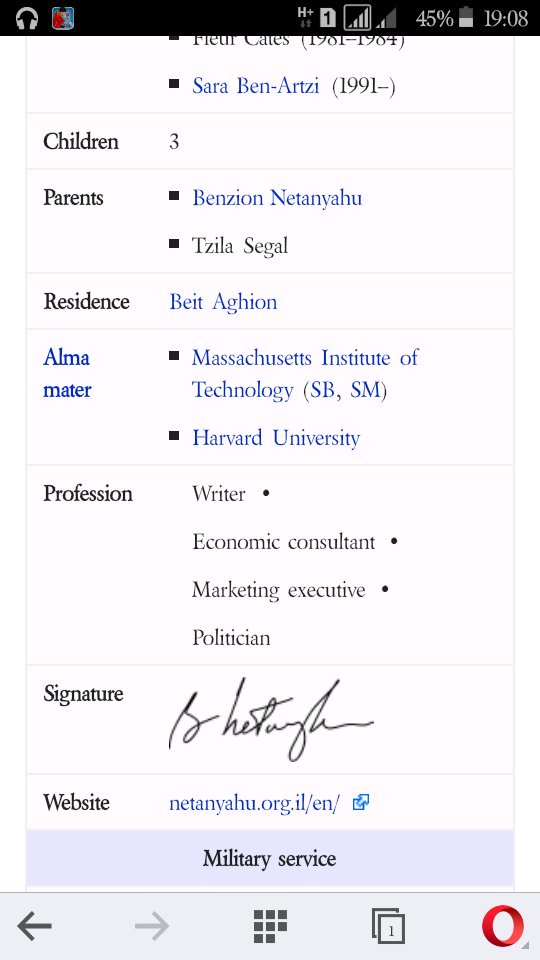 Odin_254's tweet photo. @PSCU_Digital @OleItumbi @Israelpm @netanyahu @PresidentKE @UKenyatta @AMB_A_Mohammed So I decided to google Netanyahu signature on Wikipedia n luk wat I found.. Nyinyi ni wakora aki https://t.co/ZVIkBIf04W