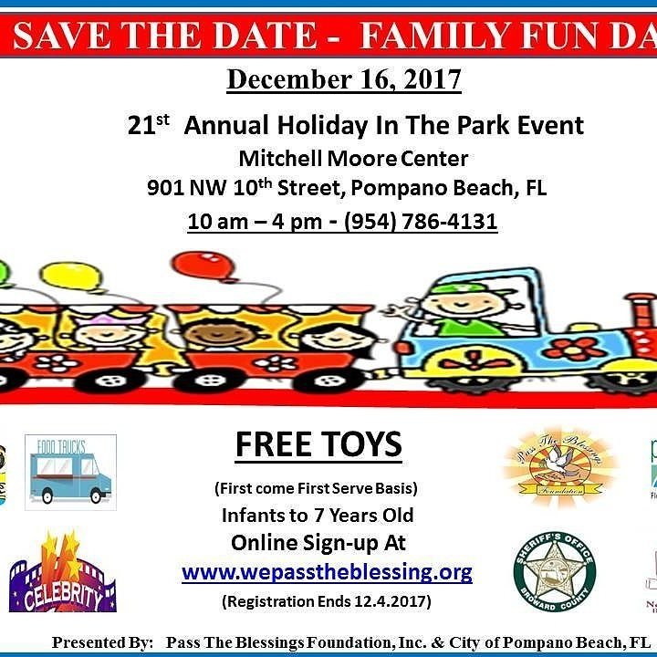passtheblessin1's tweet photo. @Regrann from @loisbless  -  Tis the season!! #SupportIsEverything #ToyDrive #FreeToys Pass the Blessings Foundations Inc 21st Annual Toy Drive on December 16th from 10am to 4pm at Mitchell Moore Park 901 NW 10th street Pompano Beach fl 33060 #toy #charity #event #giveaway https://t.co/YcxSn5goIy