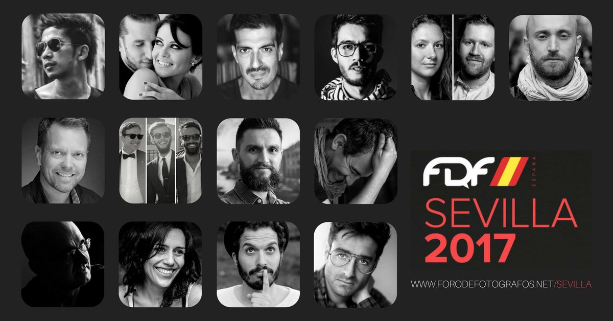 📣¡La próxima semana arranca el Foro de Fotografos en Sevilla! 📣
Apúntate esta fecha no quieres perderte una semana de ponencias, workshops y concursos junto a grandes fotógrafos internacionales. Para inscripciones y más info: forodefotografos.net/sevilla