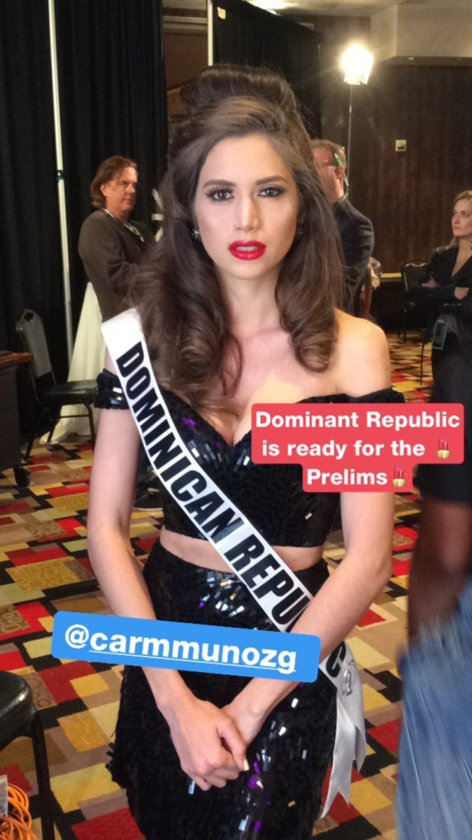 RandyPlaza1's tweet photo. Rostra 👑 Pela 🐩💅🏻 mi amorsh Antes de subir en Stage. #MissDominicanRepublic  #MissDR #CarmenMuñoz #MissUniverse  @PageantsNEWS @missrduniverse @MissUniverse https://t.co/rAf47u0yQh