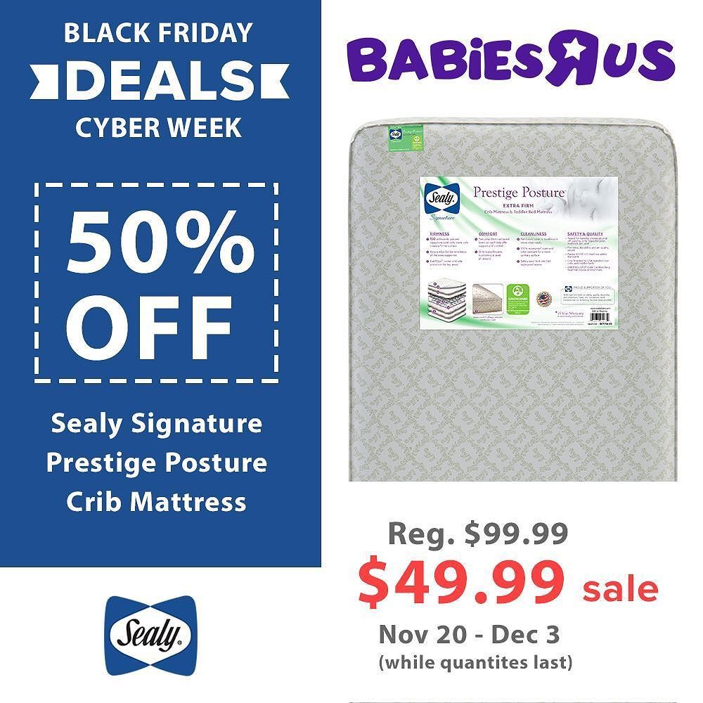 sealy signature prestige crib mattress