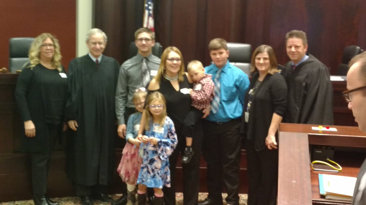 Celebrating another family on #AdoptionDay! #AdoptionEqualsLove
