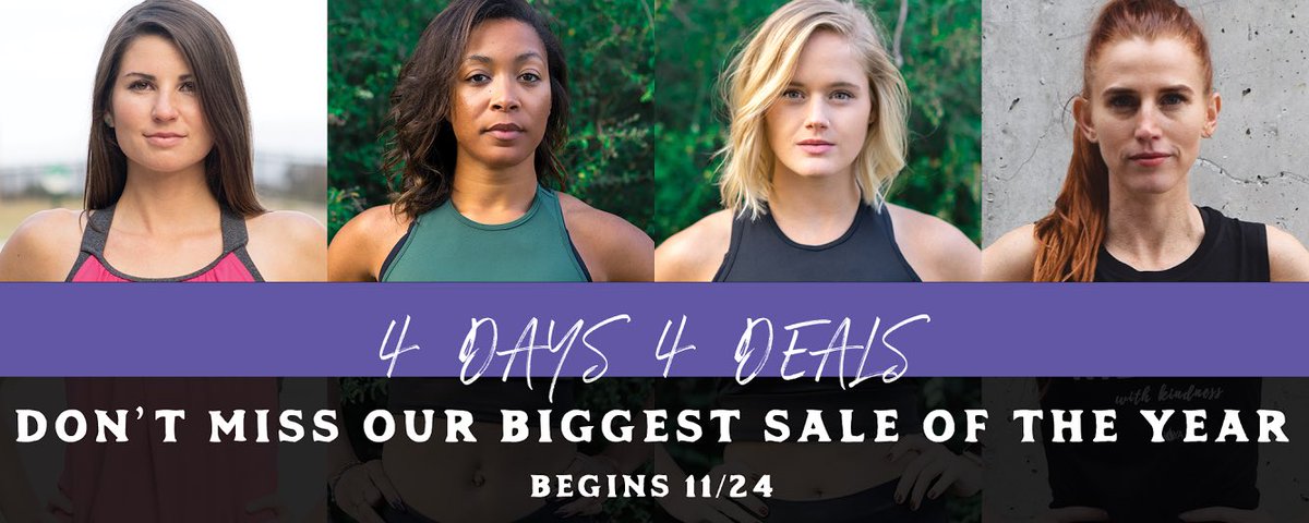 noya_yoga's tweet image. Are. You. Ready?! 4 days, 4 deals. Sign up at noyayoga.com for insider access to our best deals of the year. #blackfriday