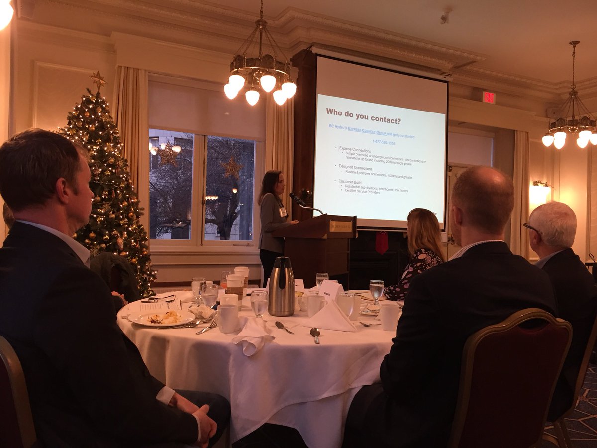 udicapitalrgn's tweet photo. UDI Capital Region - BC Hydro breakfast - improving their connections https://t.co/0TXQDeNC4a