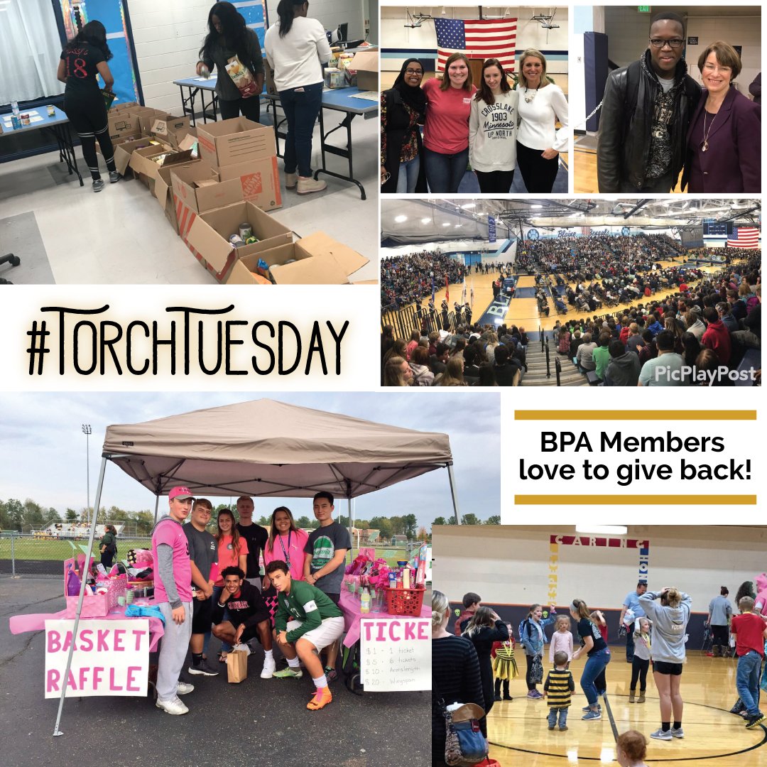 BPAconnect's tweet photo. It's #TorchTuesday! This week, we are sharing some of the great activities that chapters are doing to earn Torch Points! #BPAAllDay https://t.co/dOfprxY683