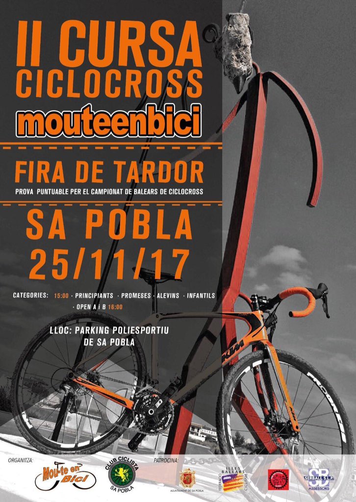 Resultado de imagem para II CICLOCROSS FIRA DE SA POBLA