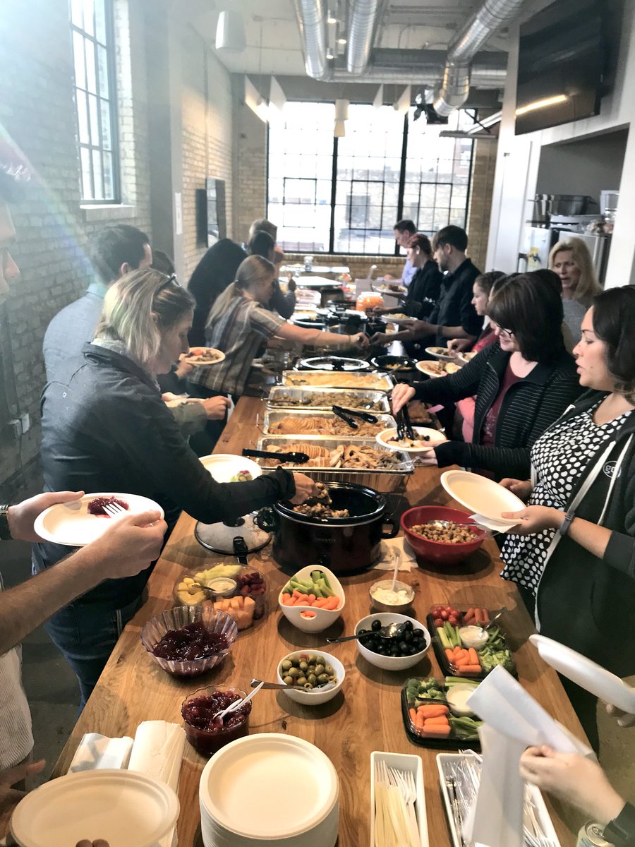 That post coworkersgiving food coma feeling 😴🥧🍗