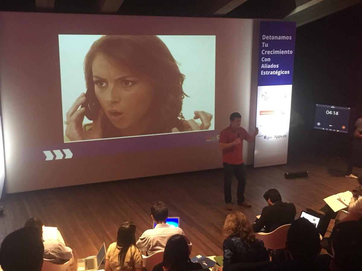 AppscoCali's tweet photo. #partyxpress presenta su pitch financiero frente a grandes inversionistas #MEC #CaliEsCreativa https://t.co/jPIIk8YuJJ