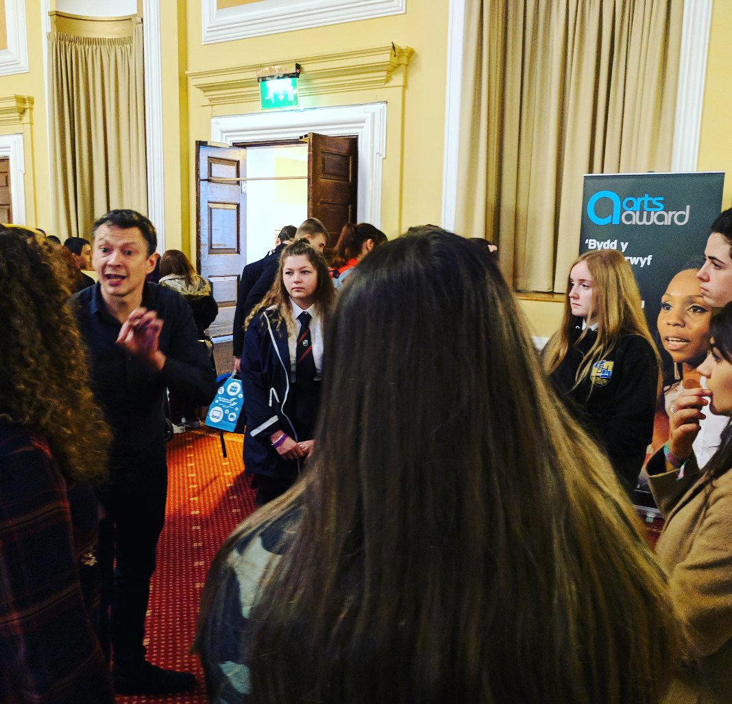 StoicStacey's tweet photo. Just getting in after Enterprising day at Cardiff City hall @markllew you have finished me ๐ #inspired we worked with so many potential young entrepreneurs! @BigIdeasWales at @CareersWales #Cwcreative17 #dance #opera #CreativeIndustries https://t.co/ANunXKxrsi