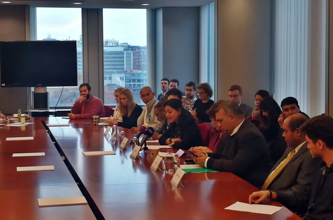 the_erc's tweet photo. "The international community has no political will to act - many in Europe wrongly think, they're isolated from crisis - refugee flows and regional stability as a result," @Ambia77Dr.

@FedericaMog @EUCouncil @IDiplomat #Rohingya #RohingyaCrisis #EUhelpRohingya #EU #Genocide https://t.co/jWyRDZgXLs