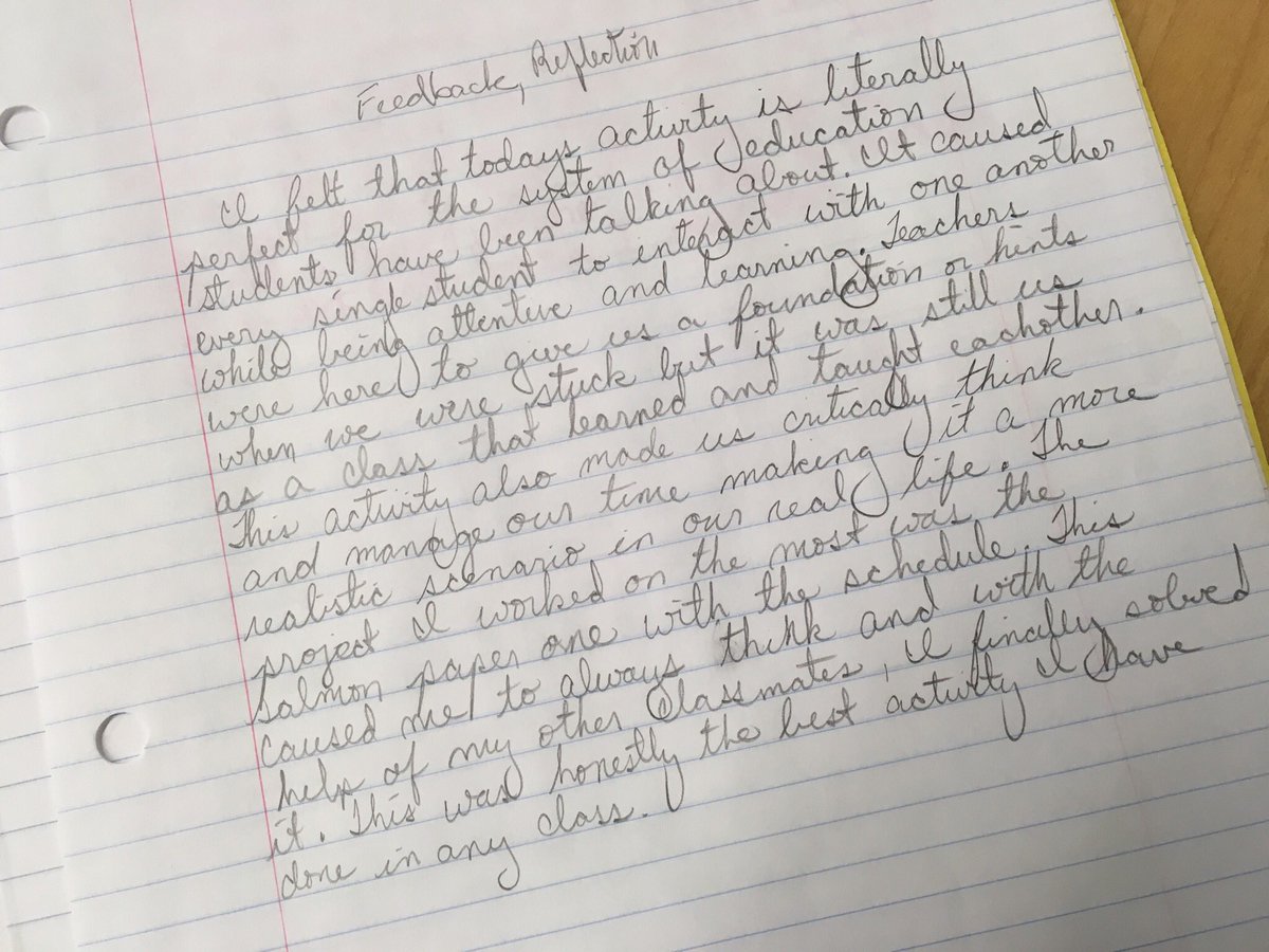 MeehanEDU's tweet photo. Verdict from an eleventh grade honors student on yesterday’s @breakoutEDU #EduEscape? “Literally perfect for the #studentcentered system of education students have been talking about [...] It was honestly the best activity I have done in any class.” #InnovatorsMindset #WeAreDJO https://t.co/dP32RNJOFi