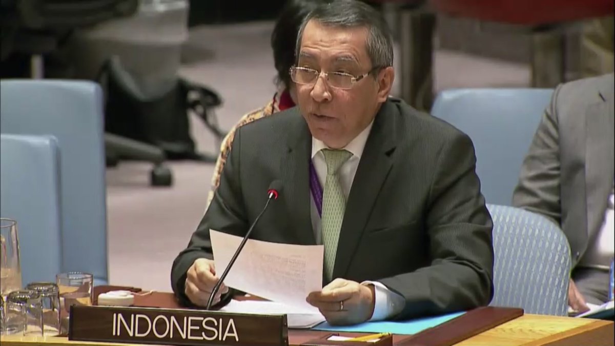 DTDjani's tweet photo. “Trafficking in Persons is a crime of centuries long and let us not let it be in existance a second more” #UNSC #OpenDebate #CombatingTIP https://t.co/MZbNrg9u9R