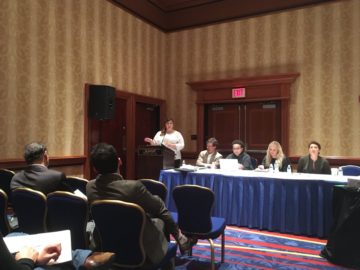 foleyse's tweet photo. Enjoyed hearing Dr. Jessie Moritz‘s paper in Bahrain as part of Panel at #Mesa2017 on loyalists in the Gulf. https://t.co/LWhm0bVF8R