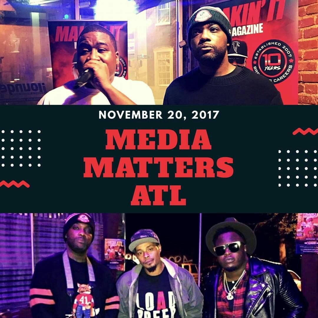 CallowayArmy's tweet photo. Last Night Via @makinitmag's #MediaMattersATL Event | S/O @leylotheconnect &amp; @IamJrell 
•
•
•
@SirCalloway #LOaDBreed #LeyloTheConnect #JRell #MakinItMagazine
•
•
#networking #music #songwriters #producer #filmmaker #hiphopartist #grind #musiclife #songs #atlnights https://t.co/DvbVypCq6R