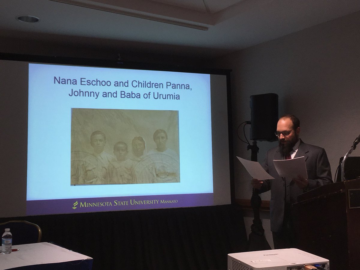 foleyse's tweet photo. Very much enjoyed #Mesa2017 presentation by @MNSUHistory professor Dr. Jameel Haque on the US Counsel in Baghdad in World War 1. Fantastic use of archival sources and linkages to the present. @MNSUMankato https://t.co/ja3xlVXkDd