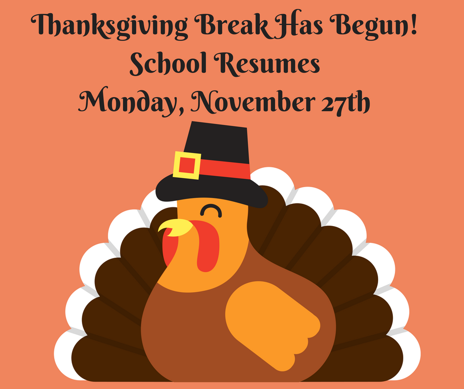 KnightsR7's tweet photo. Wishing You A Safe And Happy Thanksgiving Break!  See everyone back on Monday, November 27th. #KnightsR7 https://t.co/L8n9DRsz8a