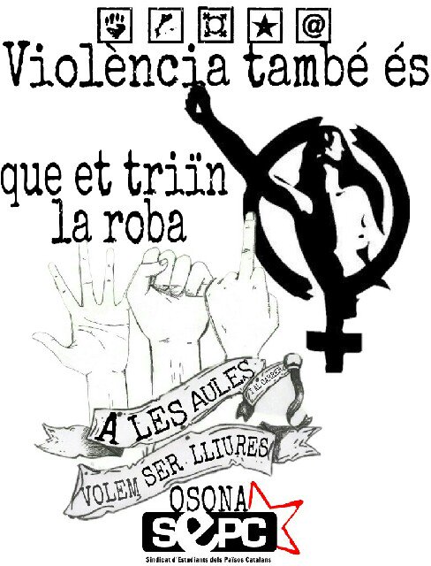 SEPCVic's tweet photo. #25N 
Ni als carrer ni a les aules. Aturem la violència masclista! 
Cap agressió sense resposta! ✊💜 https://t.co/3Nk6E39iXV