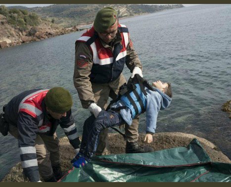 Kıyıya vuran insanlık