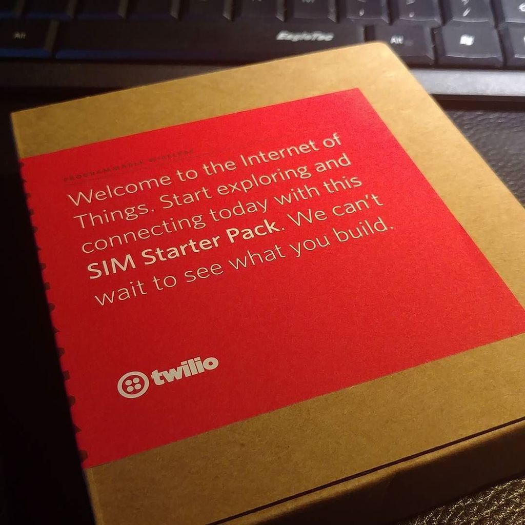 loganbibby's tweet photo. Still have no idea what I'm going to do with these @twilio SIM cards, but I'm hella excited! #ProgrammableWireless #instagram https://t.co/tJ3kNE1UIG https://t.co/0cGaItLjz5