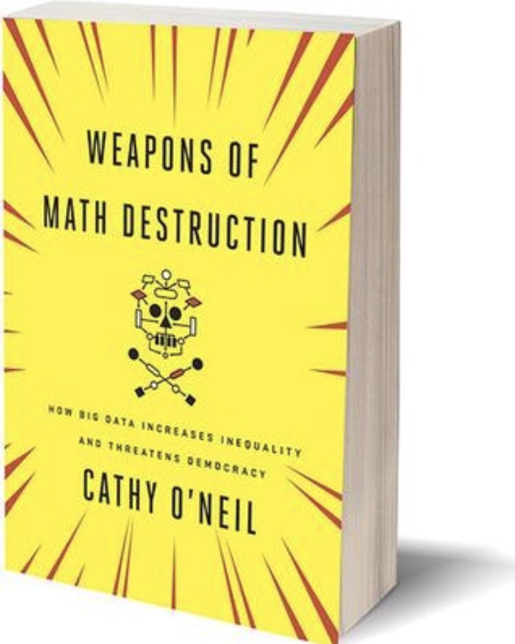 bettyfeenstra's tweet photo. Kijk, die kan ik met goed fatsoen uitlenen aan collega’s: met een persoonlijke boodschap van @mathbabedotorg #unfairalgorithms https://t.co/TGEG0ZP38s